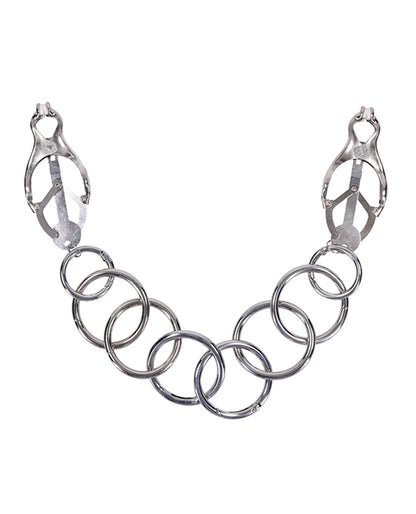 Edge Tuggable Clover Clamps - Silver