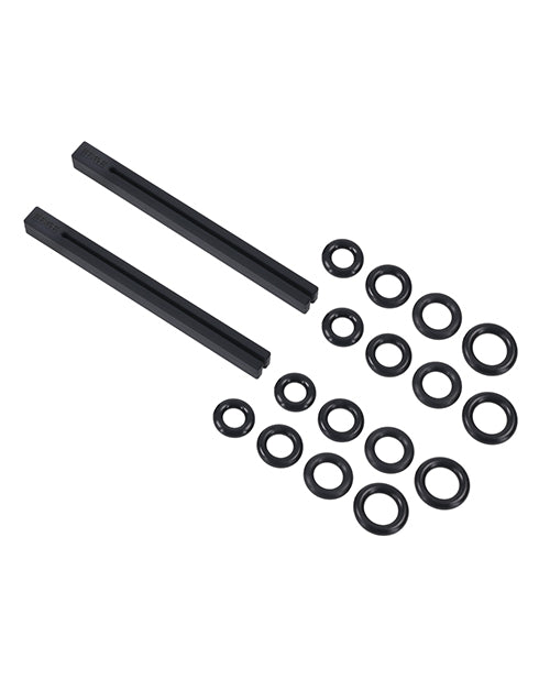 Edge Silicone Pinching Rods - Black