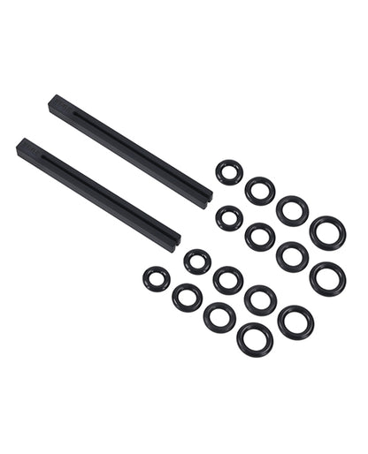 Edge Silicone Pinching Rods - Black