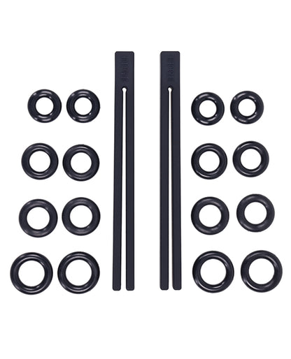 Edge Silicone Pinching Rods - Black