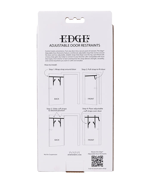 Edge Adjustable Door Restraints
