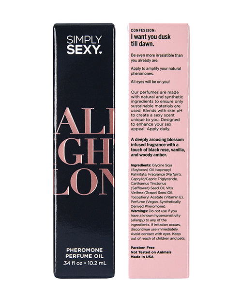 Simply Sexy Pheromone Perfume Oil Roll On - .34 oz All Night Long
