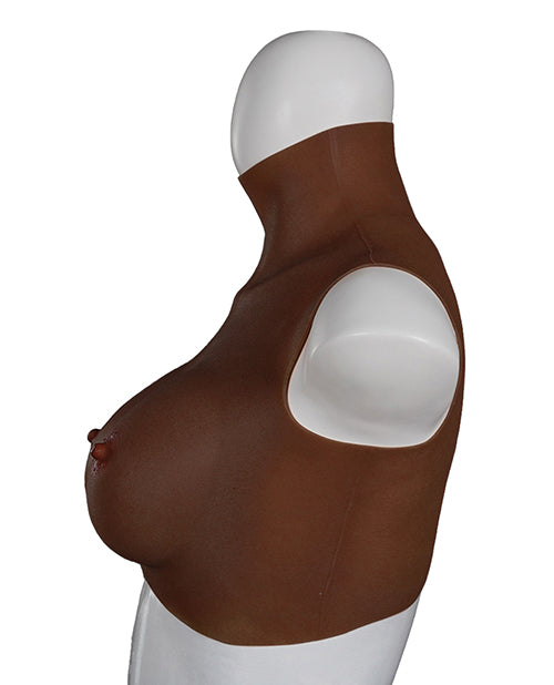 XX-DREAMTOYS Ultra Realistic D Cup Breast Form Medium - Black