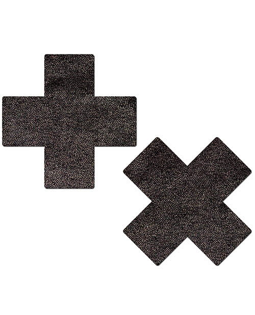 Pastease Plus X Liquid Cross - Black O/S