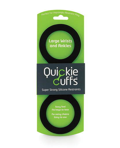 Quickie Cuffs Large - Black
