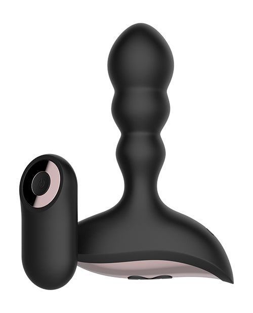 Gender Fluid Shake Anal Vibe w/Remote - Black