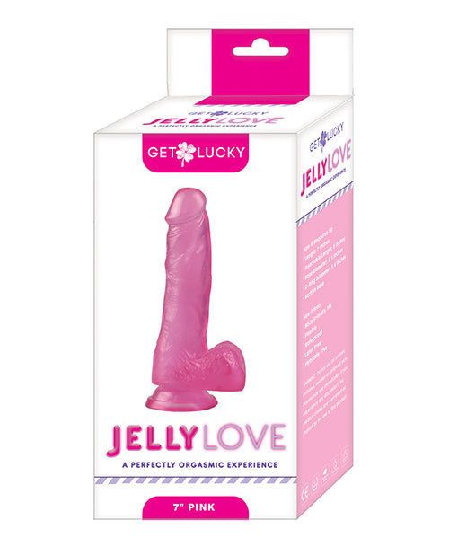 Get Lucky 7" Jelly Series Jelly Love - Pink