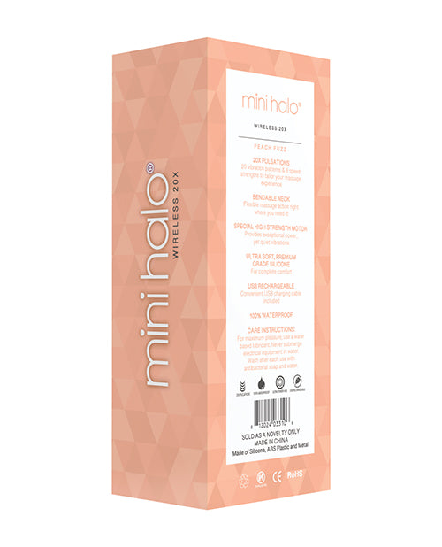 Mini Halo Wireless 20x Wand - Peach Fuzz