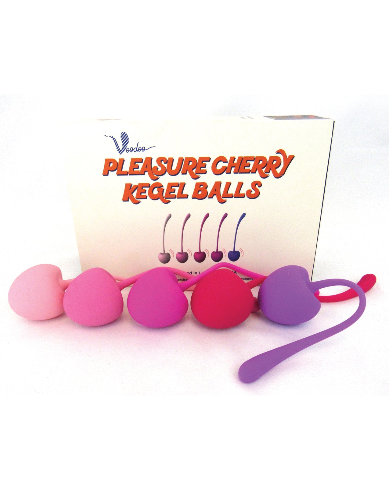 Voodoo Pleasure Cherry Kegel Balls - Pack of 5