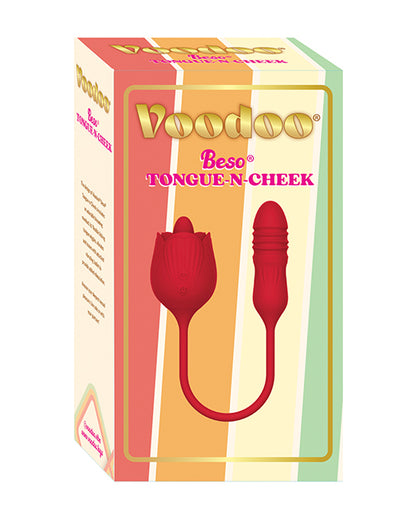 Voodoo Beso Tongue n Cheek - Red