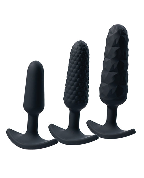 VeDO Trio Anal Plug Set - Black