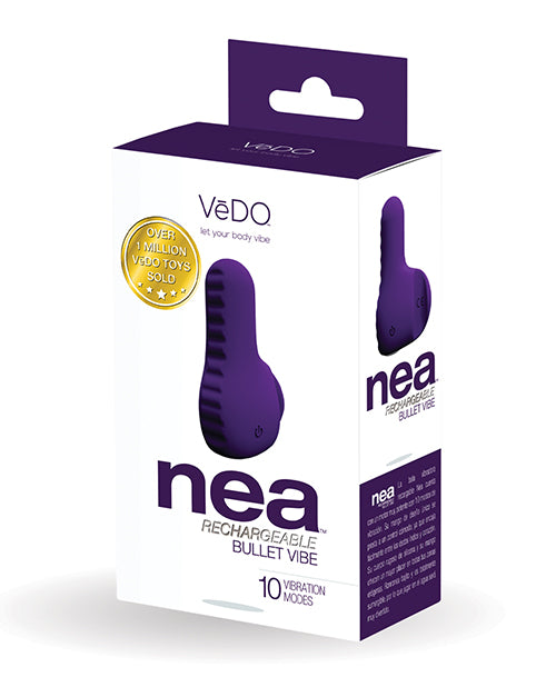 VeDO Nea Rechargeable Finger Vibe - Deep Purple