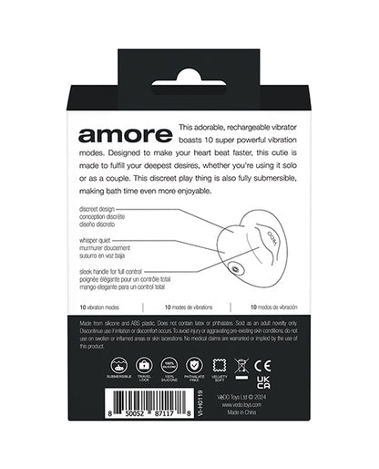 VeDo Amore Rechargeable Pleasure Vibe - Black