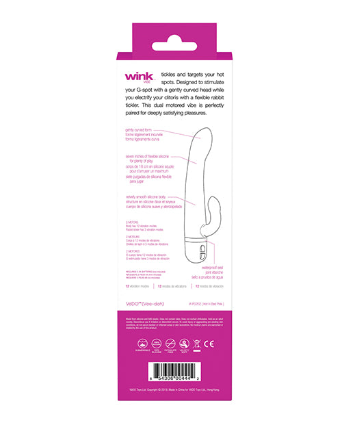 VeDO Wink Vibe - Hot in Bed Pink