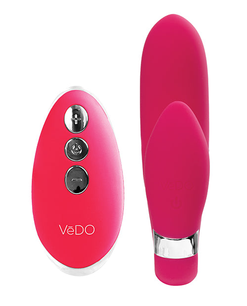 VeDO Jeni Dual Motor Vibe w/Remote - Pink