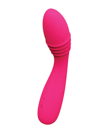 VeDO VeDO Ohni Rechargeable G-Spot Thrusting Vibe - Pink - Image 2