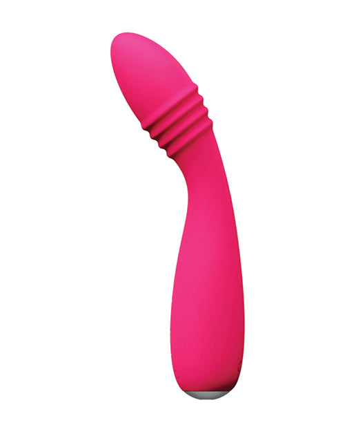 VeDO VeDO Ohni Rechargeable G-Spot Thrusting Vibe - Pink - Image 3
