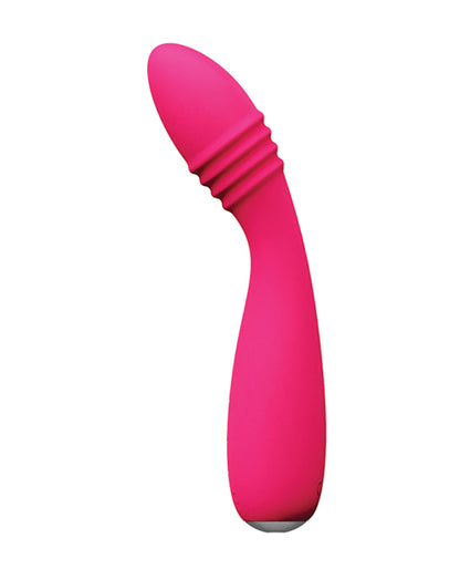 VeDO VeDO Ohni Rechargeable G-Spot Thrusting Vibe - Pink - Image 3