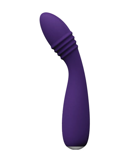 VeDO VeDO Ohni Rechargeable G-Spot Thrusting Vibe - Purple - Image 3