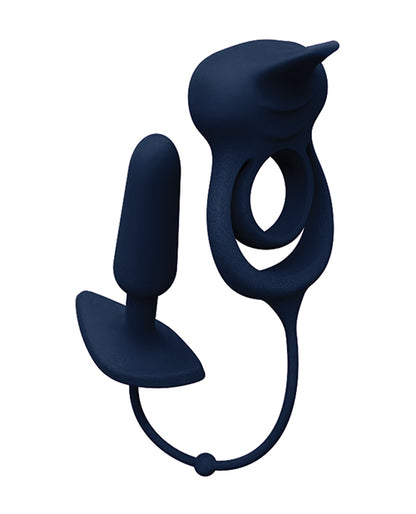 VeDO VeDO Humper Rechargeable Dual C-Ring w/Anal Plug - Black - Image 2