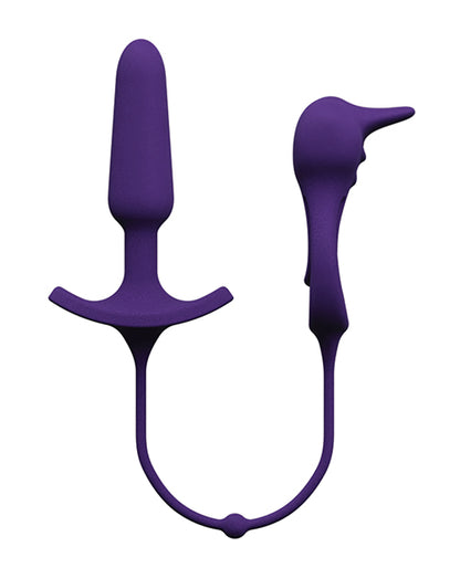 VeDO VeDO Humper Rechargeable Dual C-Ring w/Anal Plug - Purple - Image 4