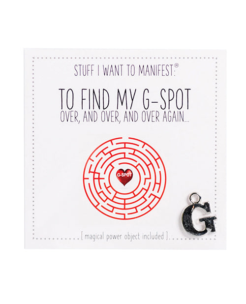 Warm Human Find My G Spot Mini Card & Charm