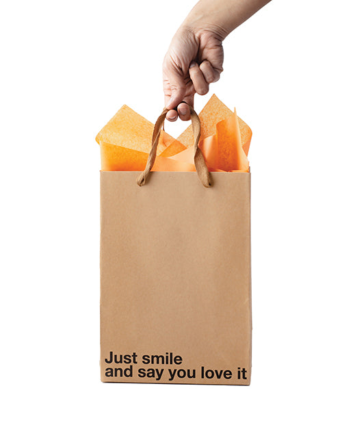 Just Smile and Say You Love It Gift Bag - Pack of 3