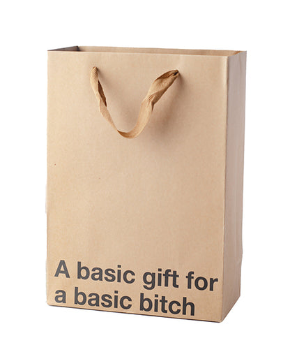 A Basic Gift For a Basic Bitch Gift Bag - Pack of 3