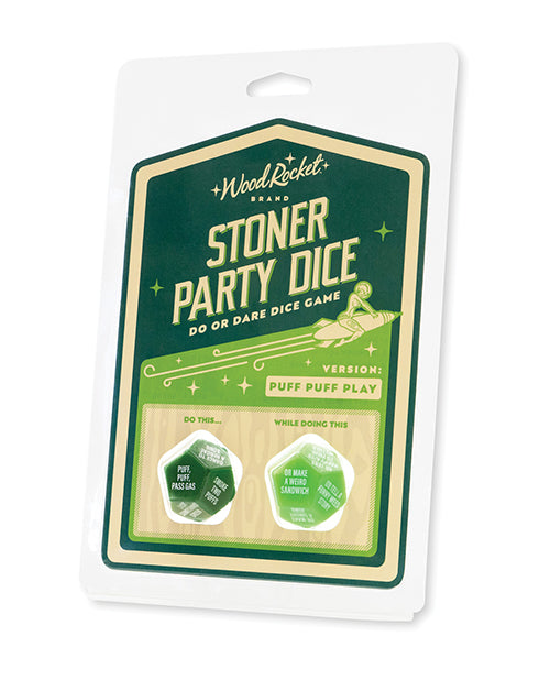Wood Rocket Wood Rocket Stoner Party Dice Game - Green - Image 3