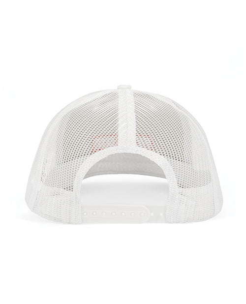 Wood Rocket Fuck Off Trucker Hat - White