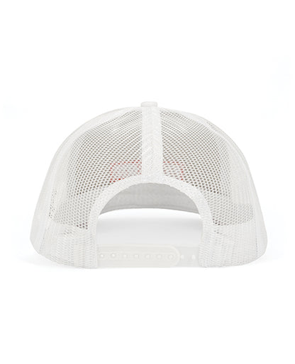 Wood Rocket Fuck Off Trucker Hat - White