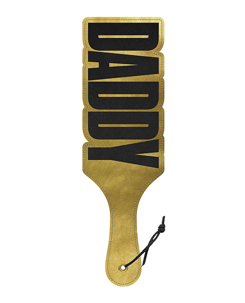 Wood Rocket Daddy Paddle - Black/Gold