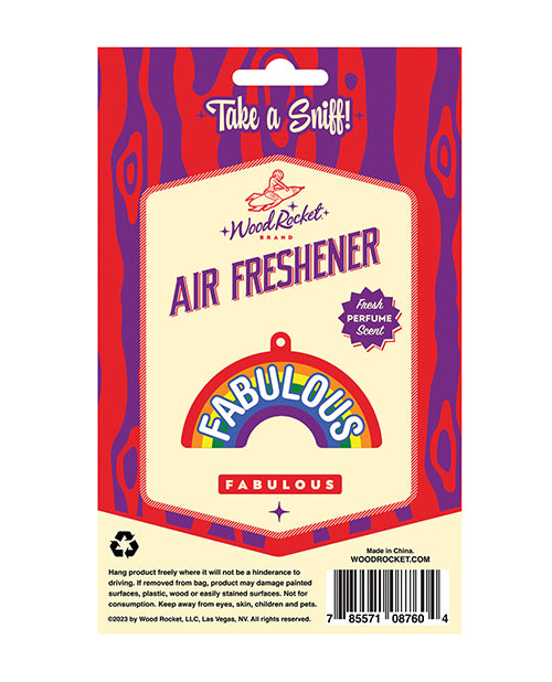 Wood Rocket Fabulous Air Freshener - Perfume