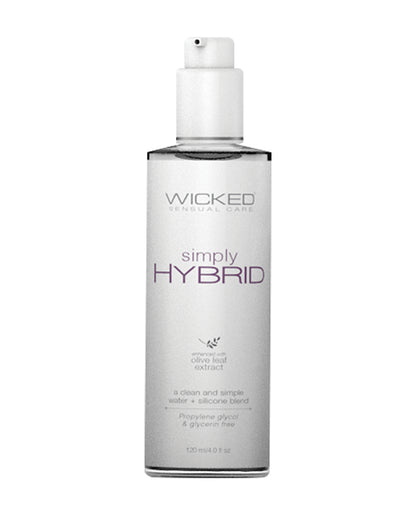 Wicked Sensual Care Simply Hybrid Lubricant - 4 oz