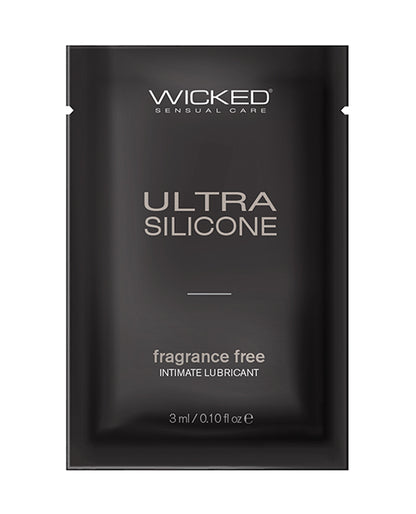 Wicked Sensual Care Ultra Silicone Based Lubricant - .1 oz Fragrance Free