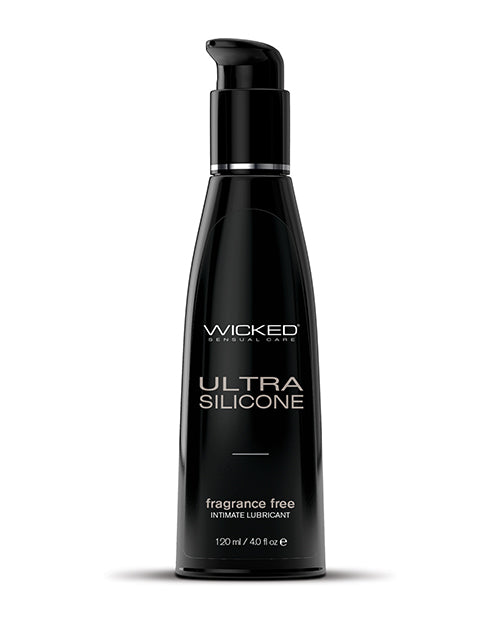 Wicked Sensual Care Ultra Silicone Based Lubricant - 4 oz Fragrance Free