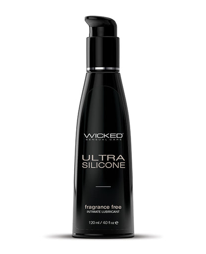 Wicked Sensual Care Ultra Silicone Based Lubricant - 4 oz Fragrance Free