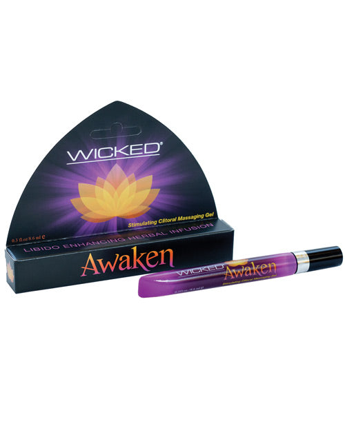 Wicked Sensual Care Awaken Stimulating Clitoral Massaging Gel - .3 oz