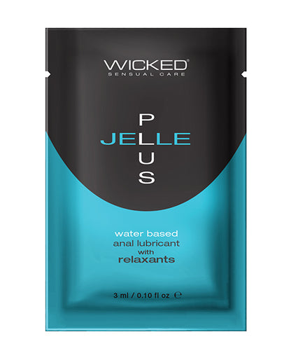 Wicked Sensual Care Wicked Sensual Care Jelle Plus Water Based Anal Lubricant with Relaxants - .1 oz