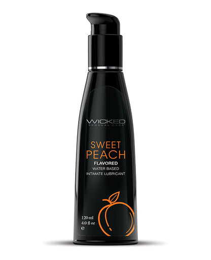 Wicked Sensual Care Wicked Sensual Care Waterbased Lubricant - 4 oz Sweet Peach