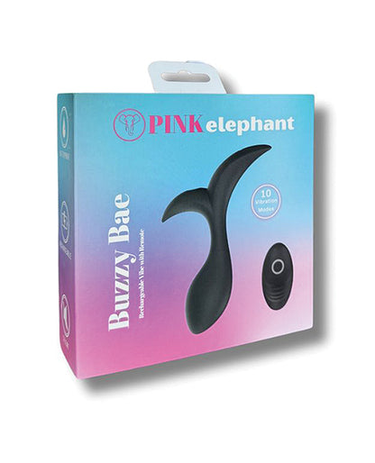 Pink Elephant Pink Elephant Buzzy Bae Rechargeable Vibe w/Remote - Black - Image 4