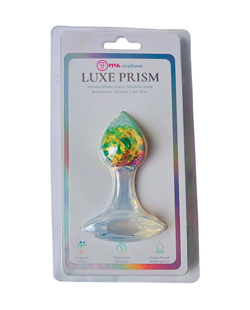 Luxe Prism Small Plug - Rainbow