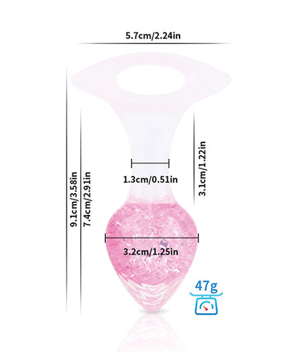 Luxe Prism Small Plug - Light Pink