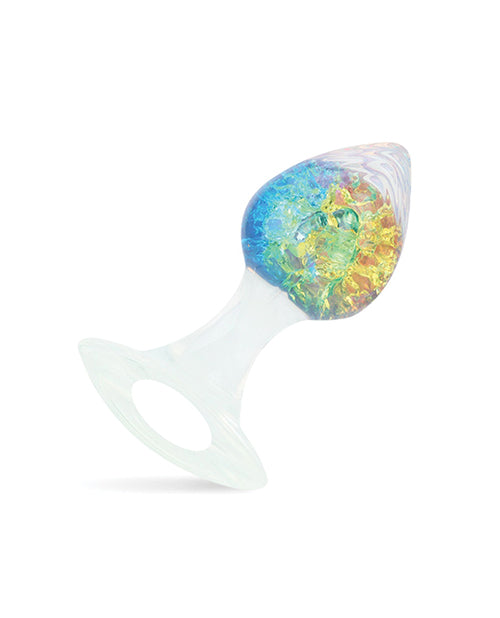Luxe Prism Medium Plug - Rainbow
