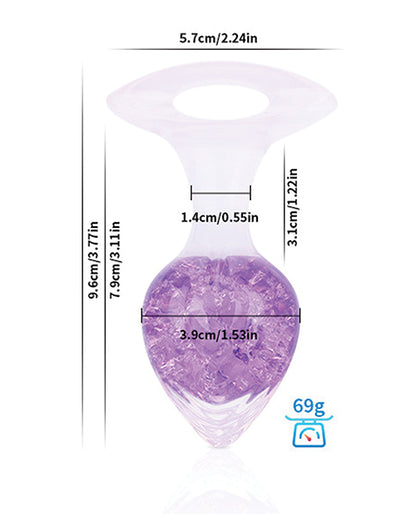 Luxe Prism Medium Plug - Light Purple