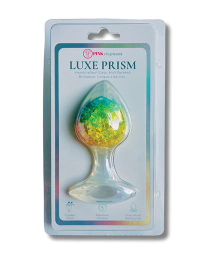 Luxe Prism Large Plug - Rainbow