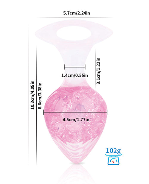 Luxe Prism Large Plug - Light Pink