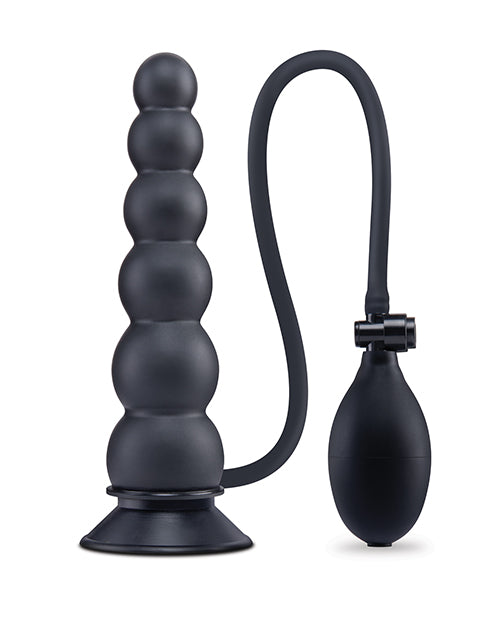 Size Up 7 Inch Silicone Ripple Inflatable Butt Plug