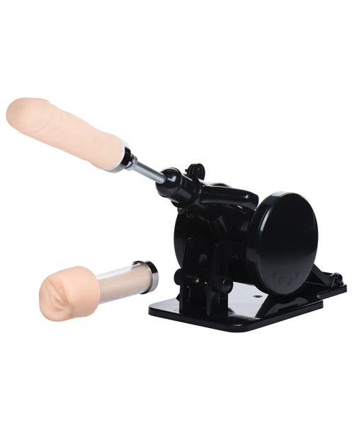 LoveBotz Rob FUK Adjustable Position Portable Sex Machine - Black - High Freight Costs