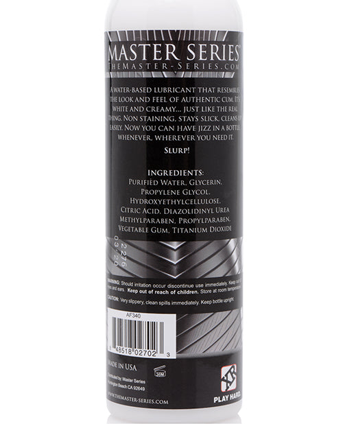 Master Series Jizz Unscented Lube - 8 oz